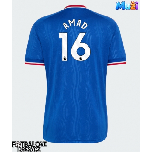 Manchester United Amad Diallo #16 Venkovní Dres 2026-27 Krátký Rukáv Manchester United Amad Diallo #16 Venkovní Dres 2026-27 Krátký Rukáv